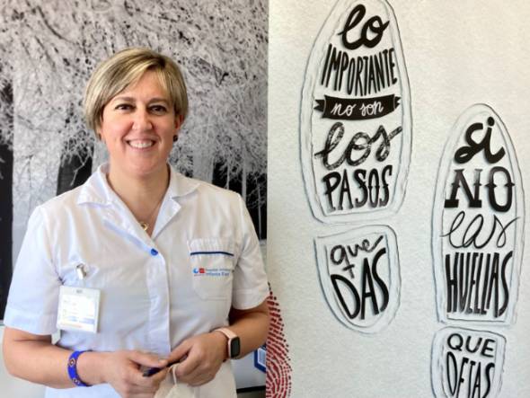 2022 04 19 Gema Casamayor, enfermera de Donantes y Consultas Externas del HUIE