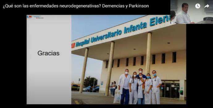 2022 05 06 Un momento del taller sobre demencias y párkinson