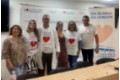 Organizadores de la Jornada por el Día Mundial del Corazón en HUIE