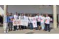 Representantes del HUIE y del Ayuntamiento de Valdemoro que, como todos los años, participaron en la jornada