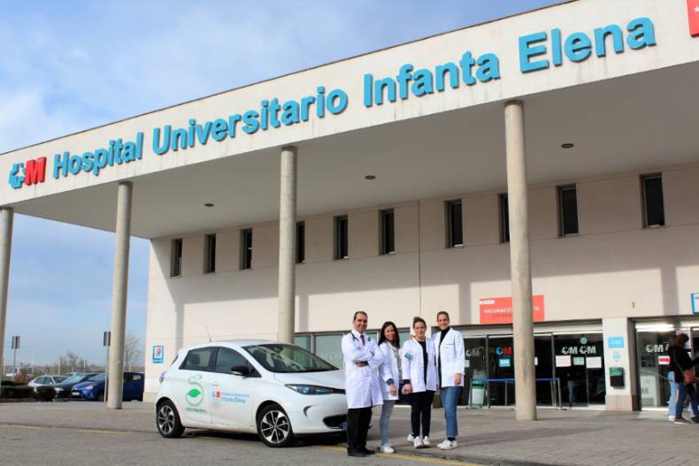2022 03 31 Equipo de la Unidad de Hospitalización a Domicilio del HUIE