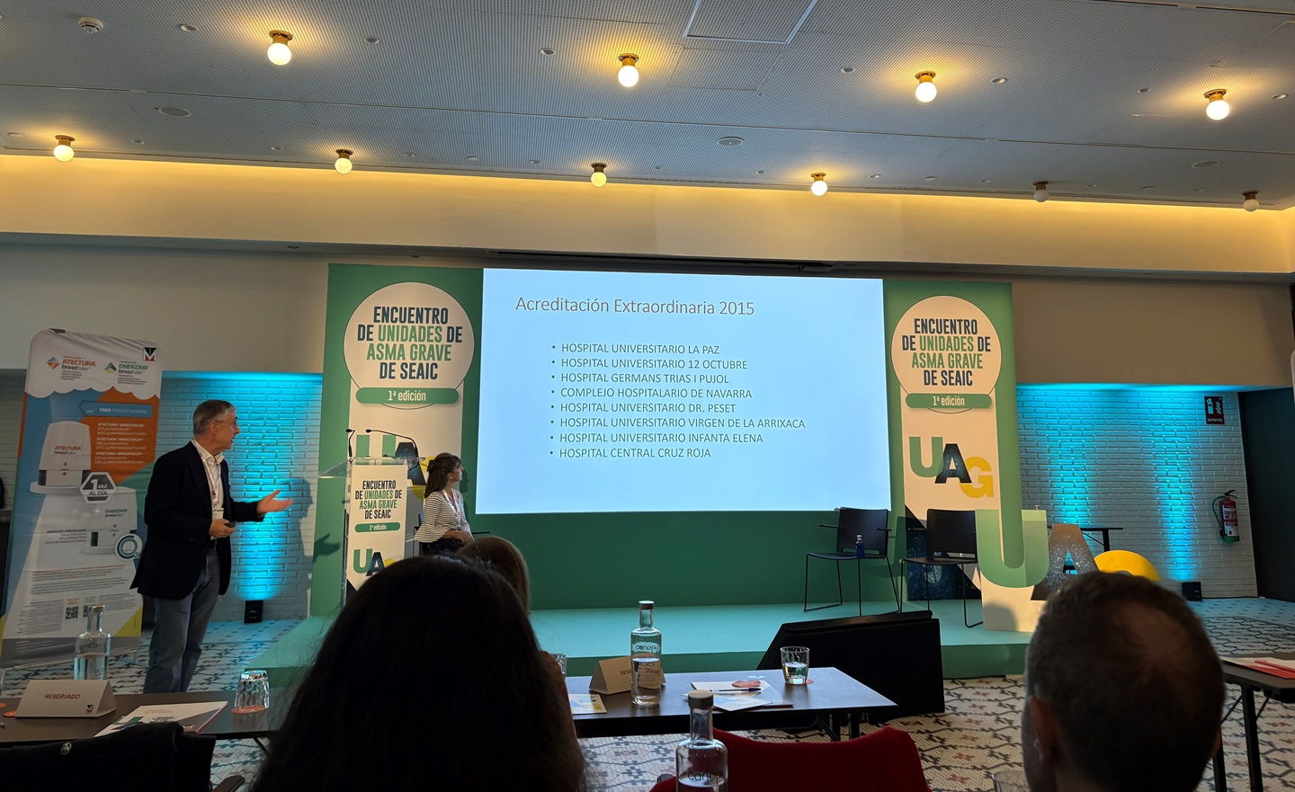 Un momento del desarrollo del encuentro