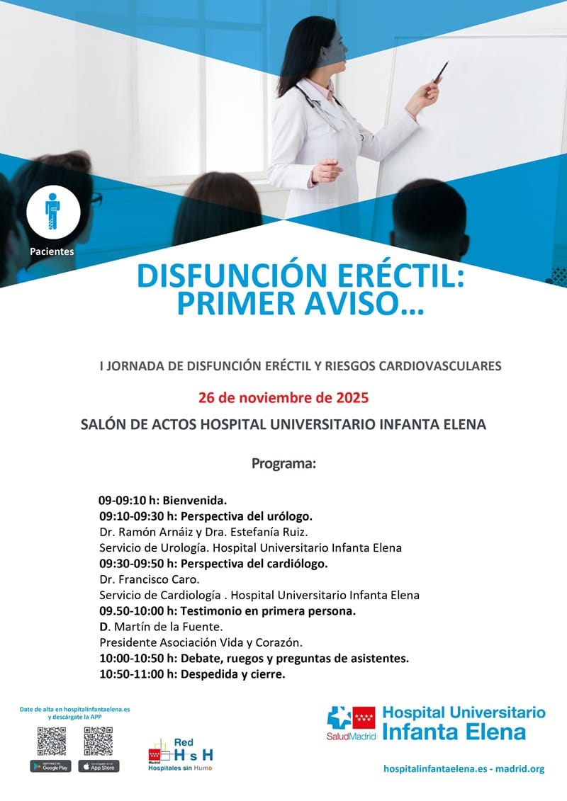 I Jornada de Disfunción eréctil y riesgos cardiovasculares