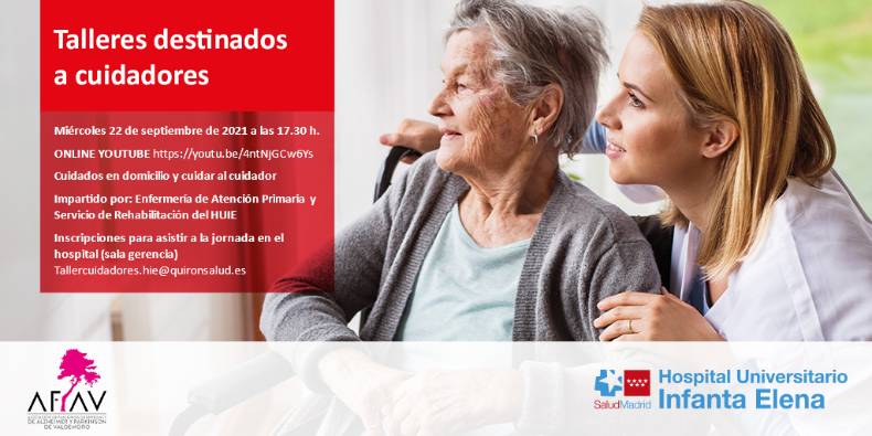 Talleres destinados a cuidadores HUIE. Este enlace se abrirá en una ventana nueva