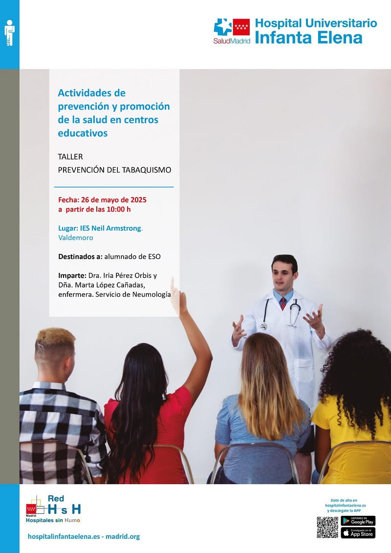 Taller de prevención sobre tabaquismo