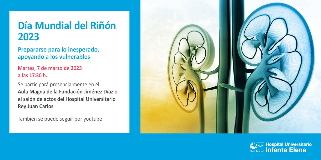 Día Mundial del Riñón | Hospital Universitario Infanta Elena